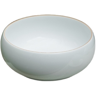 三勤堂圆融茶洗陶瓷景德镇家用茶道功夫茶具水洗茶杯盆水盂笔洗零