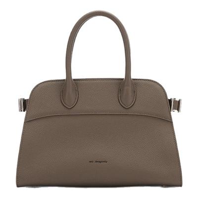 红蜻蜓真皮手提包单肩斜挎包