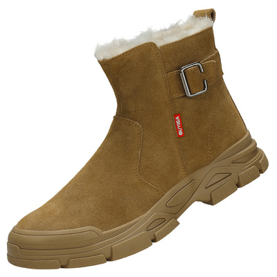 孚美尔2022冬加绒劳保鞋抗造棉鞋