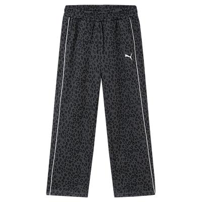 PUMA彪马童装加绒长裤秋冬拖地裤