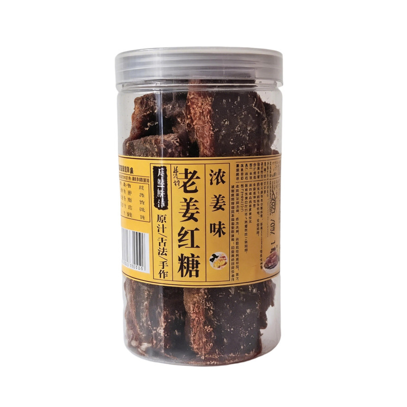 买二送一古法老姜红糖姜丝500g