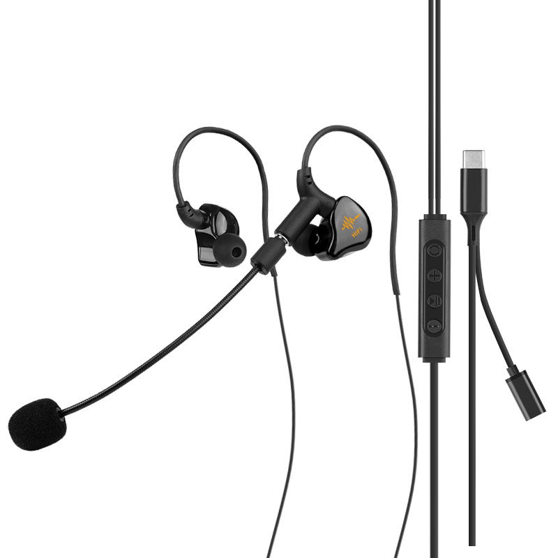 新一代K8有线声卡耳机线专业音效6D环绕动铁耳机听歌电影游戏直播