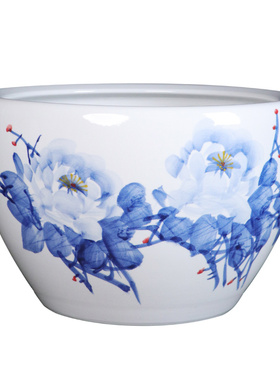 景德镇陶瓷手绘青花瓷摆件