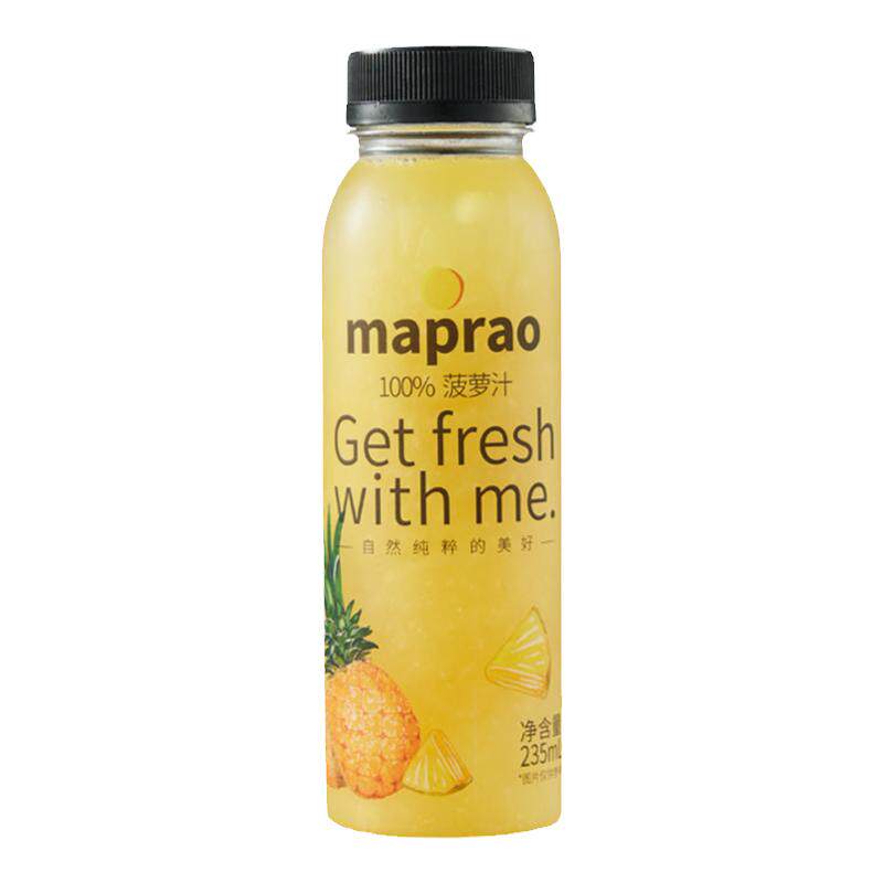 maprao100%金菠萝汁营养果汁饮料