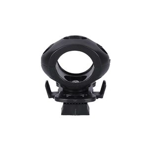 消防手电筒支架战术安全帽手电筒夹消防头灯夹子头盔手电筒架子