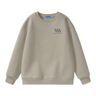 马克华菲卫衣男2026新款宽松男生外套小众高级感圆领上衣男款潮X