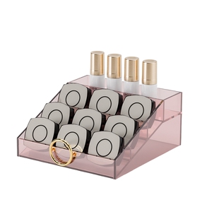 本心本来化妆品收纳盒亚克力收纳架桌面梳妆台护肤品塔娃收纳插件