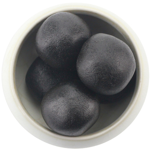 九蒸九晒黑芝麻丸桑葚蜜丸九制茯苓芝麻球山药辟谷养生少甜14颗