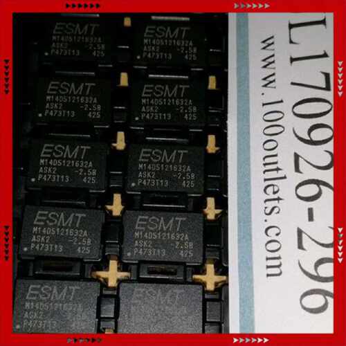【问价】20个 512M DDR2 内存颗粒 ESMT  M14D5