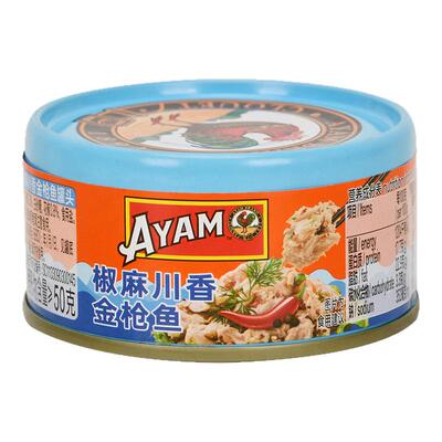 雄鸡标椒麻川香金枪鱼80g
