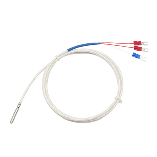 PT100温度热电偶热电阻温度探头PT1000迪克维防水油贴片式铂电阻