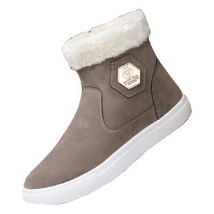 东北雪地靴男款特大码男鞋冬季加绒保暖45大号男靴子46棉鞋47棉靴