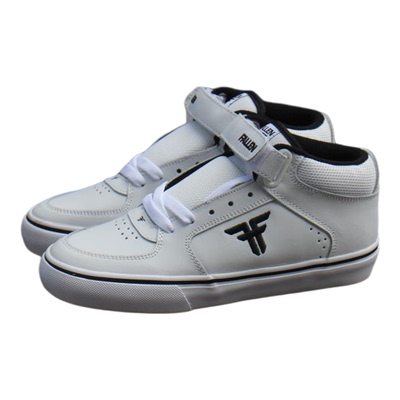 中帮fallen滑板鞋耐磨透气皮质