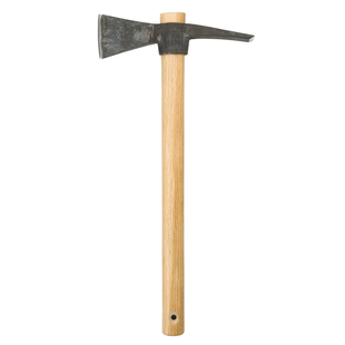 户外两用迷你十字小洋镐斧锄头锰钢手工一体锻打多功能挖笋工兵农