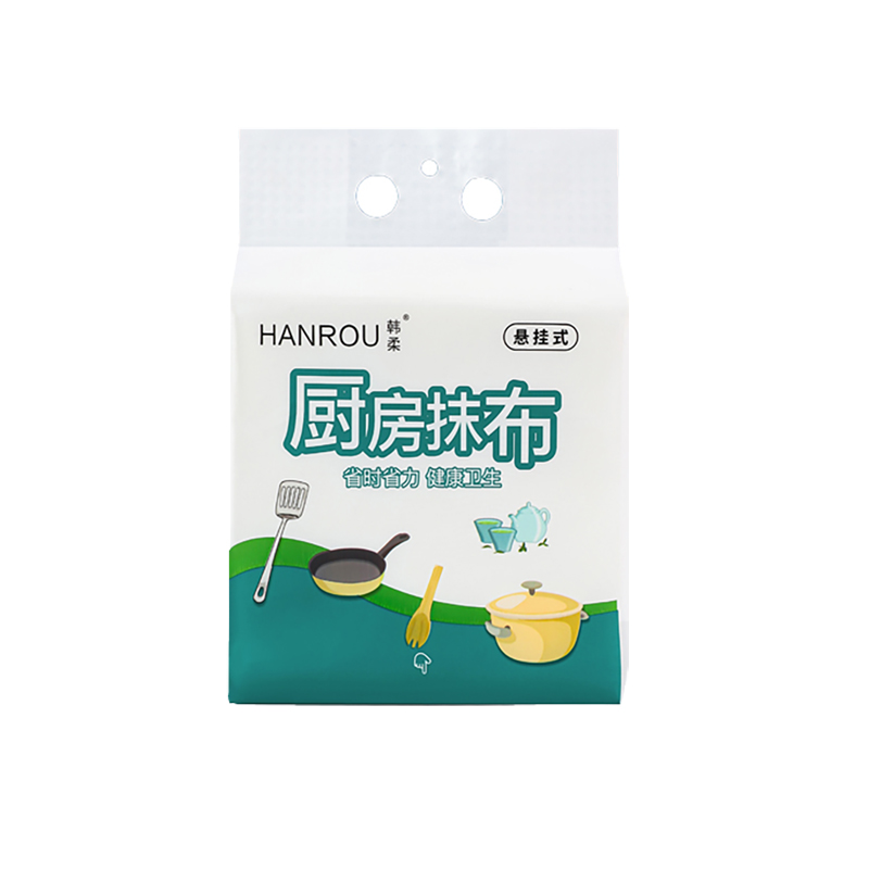 懒人抹布一次性厨房专用洗碗巾干湿两用加厚悬挂式擦油吸水纸巾