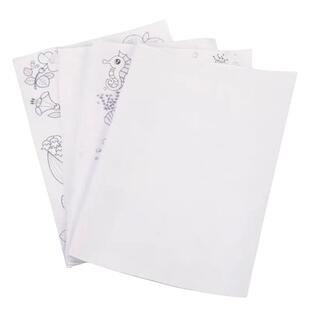 2025新款刺绣图案水溶布环保冷水溶无纺布现货A4刺绣自粘背胶可打印图案DIY水溶无纺布儿童书包衣服名字神器