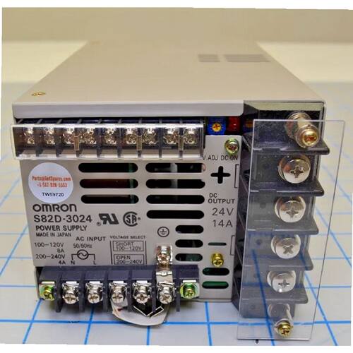 议价S82D-3024 / 开关电源 24VDC 14A / O MRON格茨帕雷斯(1670)