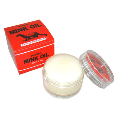 日本进口COLUMBUS貂油皮鞋滋润