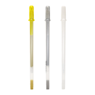 日本樱花高光笔绘画笔套装手绘美术素描水彩画画白色笔金色记号笔油漆笔手账银色秀丽笔BB大楷MB中楷FB小楷