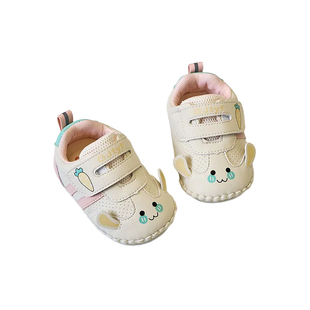 春秋季婴儿鞋子软底学步鞋女童男宝宝卡通单鞋防滑6一12个月周岁8