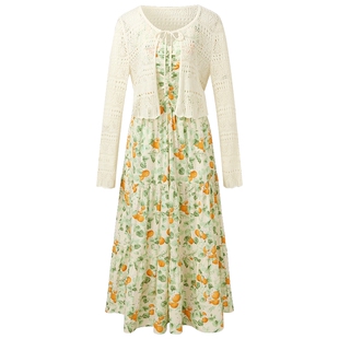 歌莉娅减龄一整套女2025新款夏日多巴胺绝美穿搭套装流行两件套裙