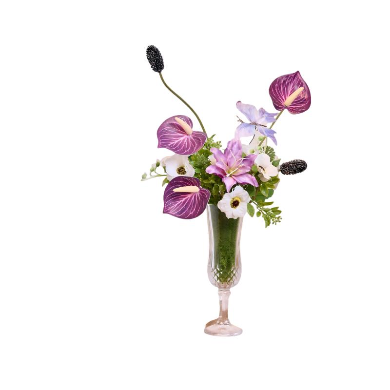 花点馨意高级感成品仿真花饰品