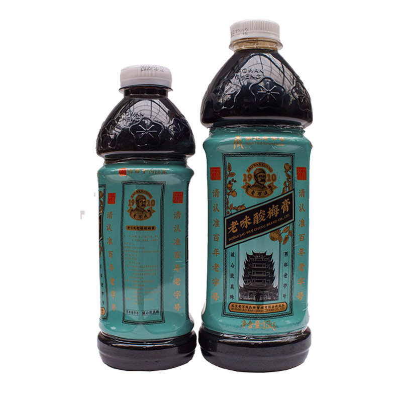 武汉老字号正宗老万成酸梅膏酸梅汤酸梅汁加浓速兑1:7冬夏季饮品