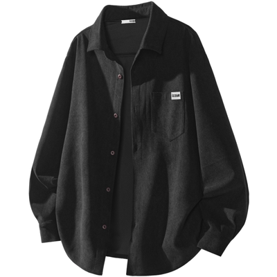 itizzue灯芯绒衬衫外套男款