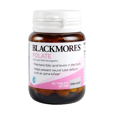 澳洲进口Blackmores澳佳宝孕妇叶酸片孕前备孕孕妇专用90粒/瓶