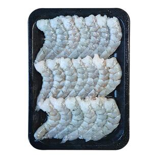 无保水剂虾仁鲜冻无冰特级新鲜大青虾肉手剥去虾线仁非盒界齐鲁号