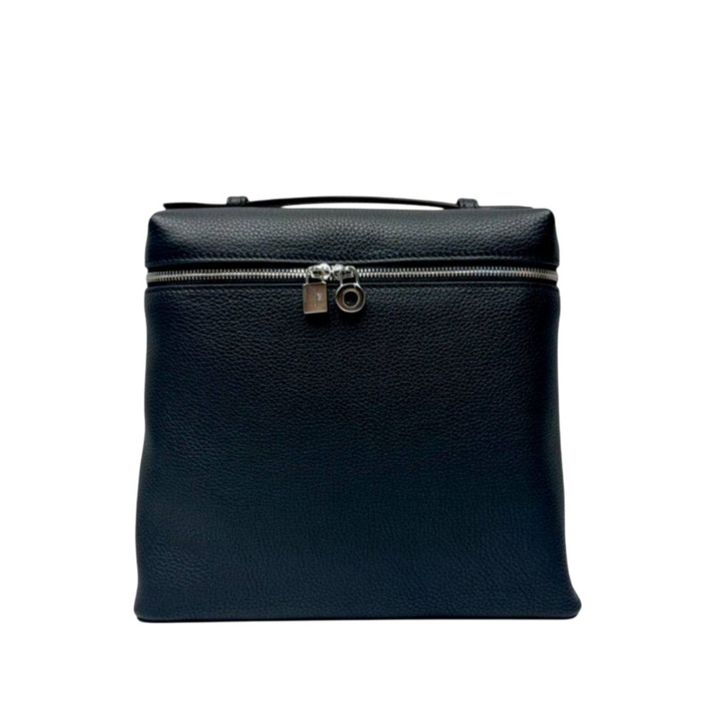 Extra Pocket Backpack LP23进口双肩背包真牛皮老钱风高奢女士包