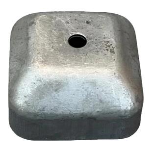 堆垛架脚碗方管底脚盖帽封头周转器具配件铁箱脚杯巧固架料箱脚腕