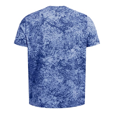 UA/安德玛正品LaunchElite男士时尚印花透气运动短袖1382615-432