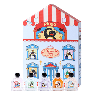未知气味Pingu香气小屋Q香香水礼盒套装小众创意送女友生日礼物