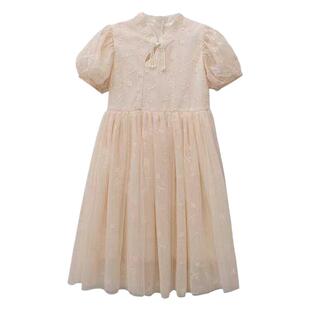 女童夏季连衣裙2026新款汉服国风公主裙礼服夏装旗袍新中式纱裙子
