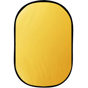 椭圆形反光板80*120cm补光板五合一柔光板便携折叠小型拍照摄影吸光手机直播手持遮光板人像迷你打光板