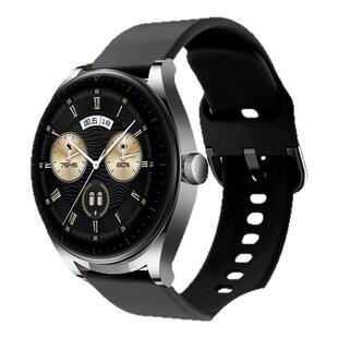 玩物尚智适用华为watchbuds卡扣硅胶GT3/2表带watch3pro new智能手表46mm男女款运动42荣耀magic2配件2e腕带