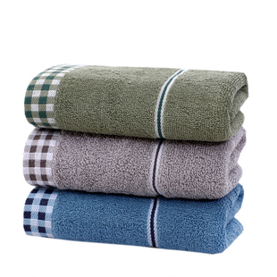1-4条装毛巾纯棉成人洗脸洗澡家用男女帕柔软吸水不易掉毛