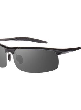 偏光防紫外线智能变色男日夜两用