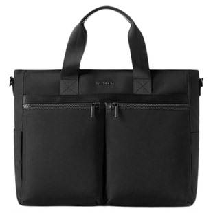 新秀丽公文包新款大容量休闲轻便手提包通勤商务电脑包男士TN6