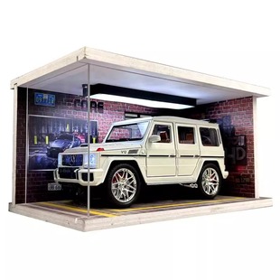 豪华奔驰G63合金车模大g汽车模型仿真硬派越野收藏送男友生日礼物