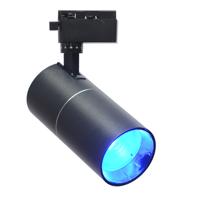 彩光轨道射灯红绿蓝黄紫光背景灯