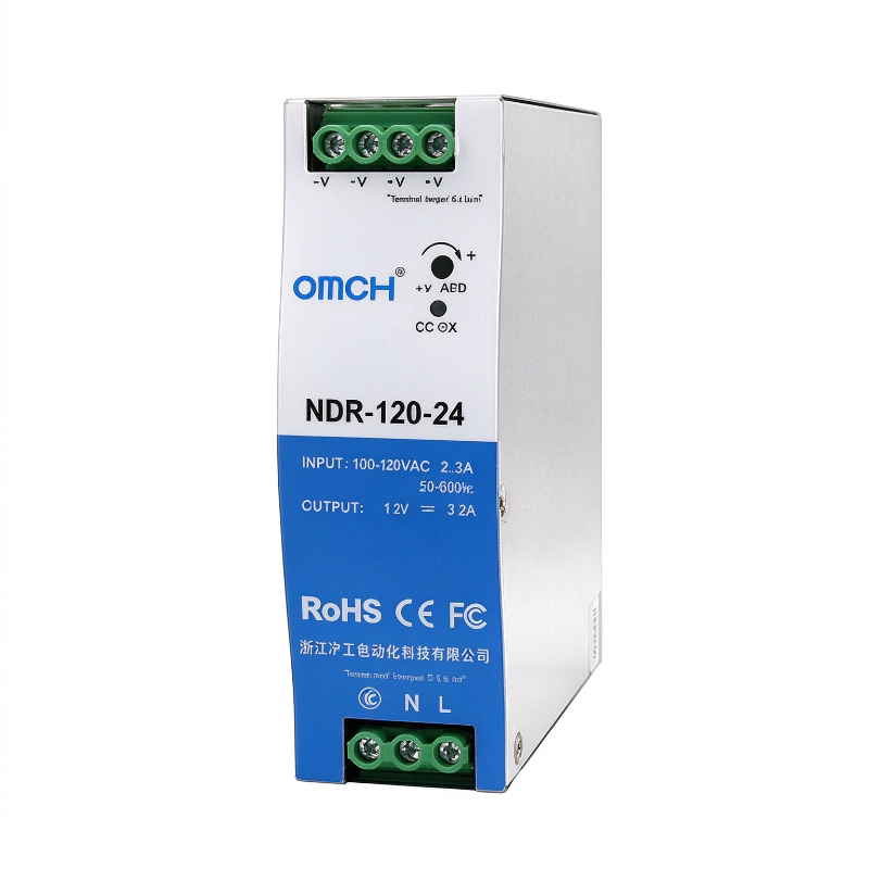 沪工OMCH导轨式开关电源24v12V