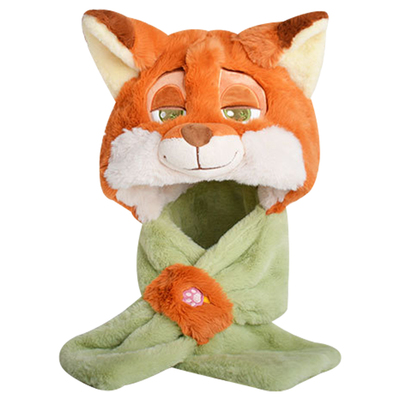 尼克正版~两件套迪士尼帽子围巾