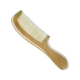 真牛角牛筋梳子头疗头皮男女士专用防静电疏通经络多功能按摩神器