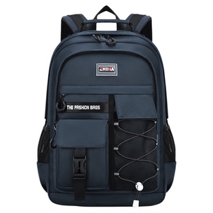 2026新款初中生小学生书包男生大容量高颜值防水背包减负护脊女孩