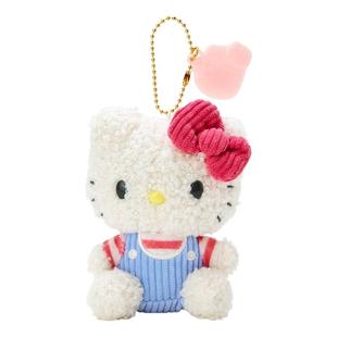 日本hellokitty正版摇粒绒凯蒂猫kt猫公仔玩偶毛绒包包挂件小挂饰