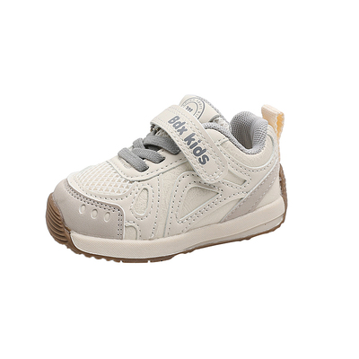 宝宝春秋季皮面学步鞋