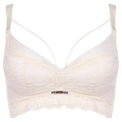 都市丽人新款AB杯LJ41A9内衣聚拢调整侧收副乳柔软杯里四排扣文胸