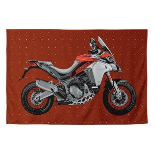 Ducati杜卡迪MULTlSTRADA揽途摩托车机车周边装饰背景布海报挂布